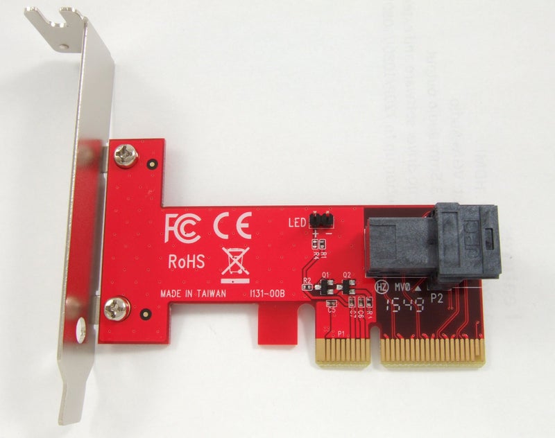 Ableconn PEXU2-131 PCI Express x4 to SFF-8643 Adapter Card for PCIe U.2 NVMe SSD - Support 2.5-inch U.2 NVMe SSD - U.2 SSD Adapter - Image 5